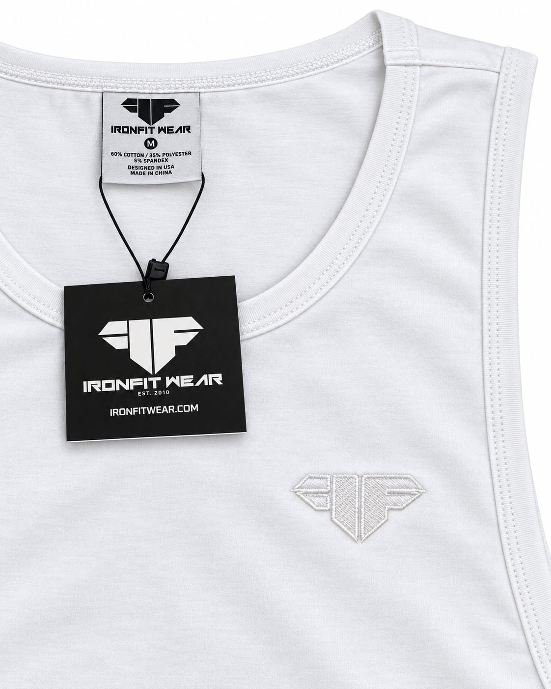 IronFit Wear Tank-White