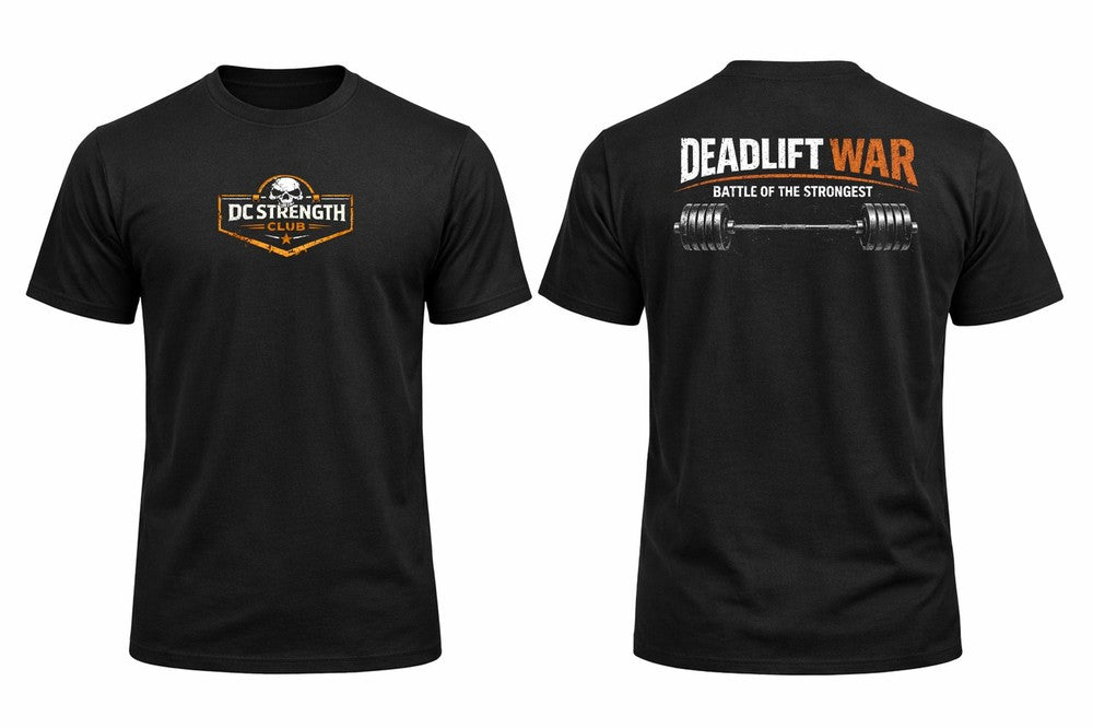 DCSC Deadlift War Comp Tee-Black