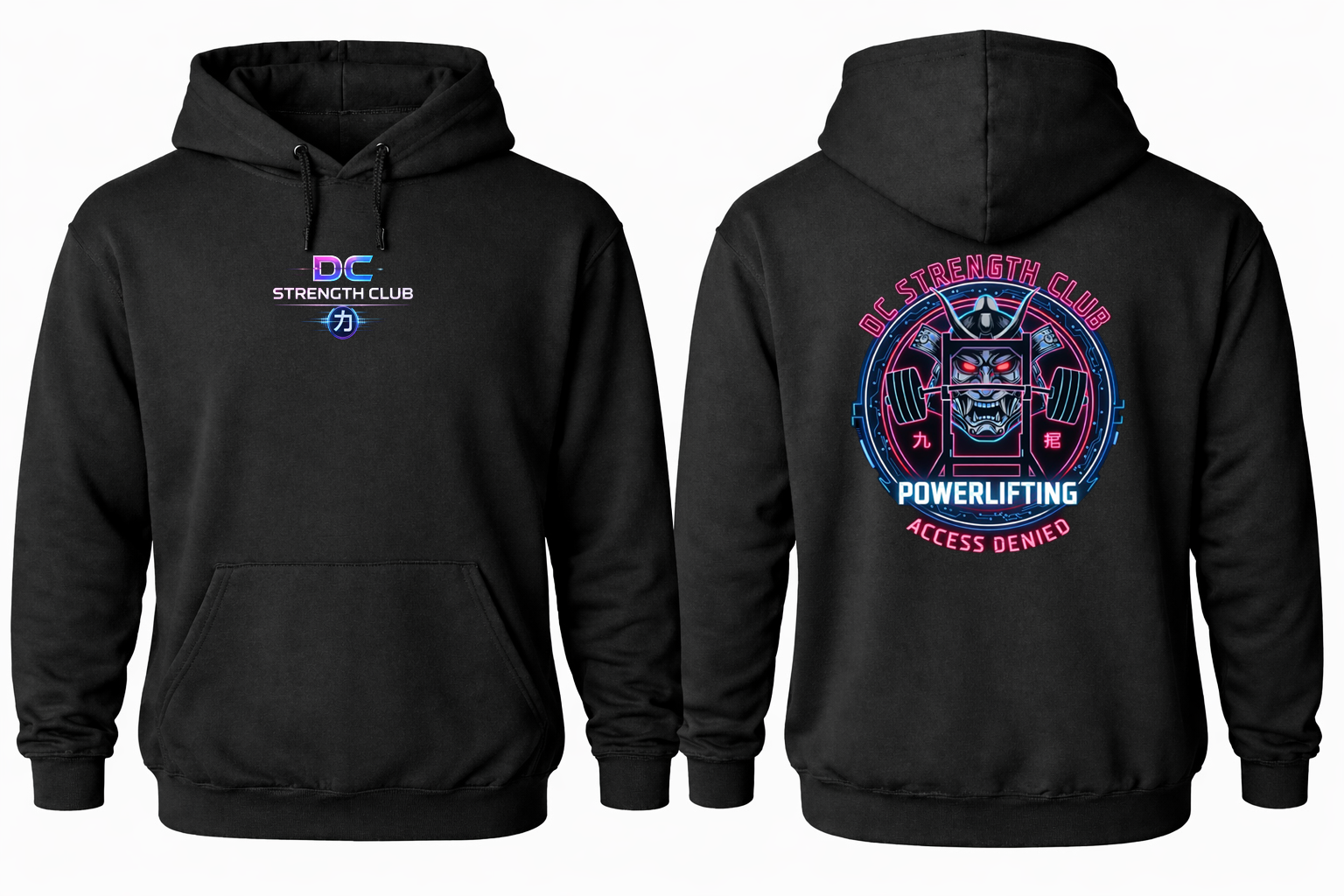 DCSC Samurai Hoodie-Black