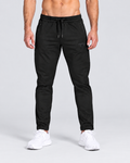 IronFit Wear Tapered Gym Pant-Black