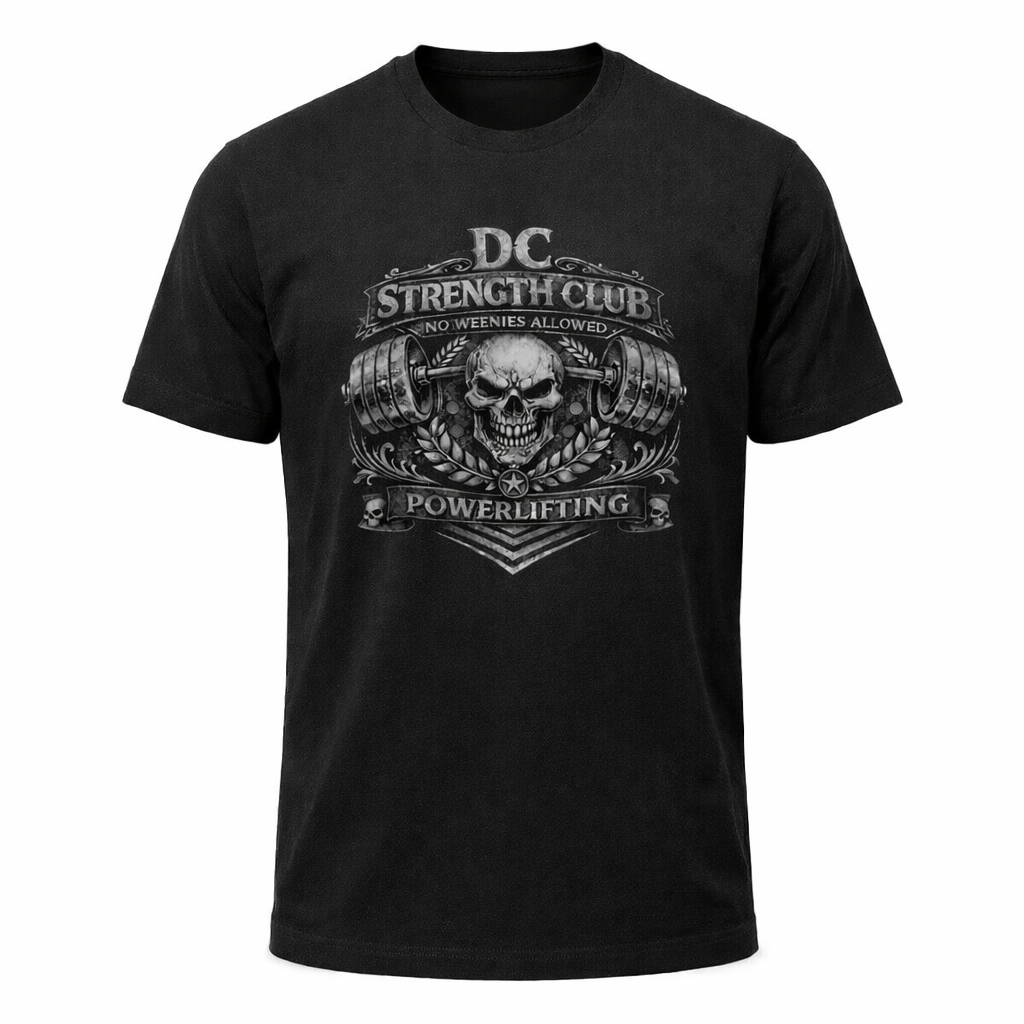 DC Strength Club Signature Tee-Black